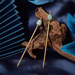 2Pcs Brass Hair Sticks&nbsp;OHAR-PH00003