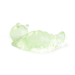 Luminous Resin Worm Ornament&nbsp;DJEW-R011-01A-02