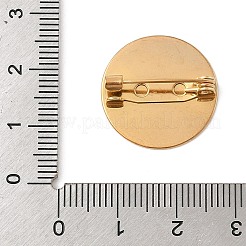 Brooch Cabochon Settings&nbsp;STAS-K254-05C-G