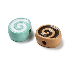 Baking Paint Opaque Acrylic Beads&nbsp;X-SACR-P035-02