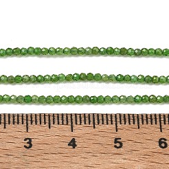 Natural Green Garnet Beads Strands&nbsp;GG-CBA5A1A-A02-01