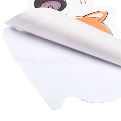 50Pcs Cartoon Animals Paper Self-Adhesive Picture Stickers&nbsp;STIC-C010-07