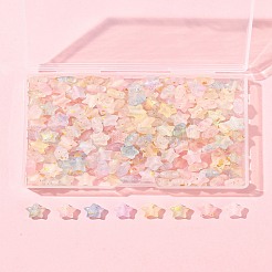 200Pcs Gradient Color Transparent Acrylic Beads&nbsp;MACR-FS0002-03