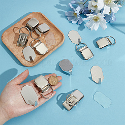 10 Sets Stainless Steel Wall Hooks&nbsp;AJEW-OC0016-01P