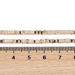 Electroplated Synthetic Non-magnetic Hematite Beads Strands&nbsp;G-G174-H01-01