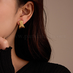 304 Stainless Steel Stud Earrings for Women&nbsp;XN8295