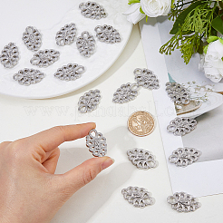 20Pcs Zinc Alloy Adjustable Jean Button Pins&nbsp;FIND-FH0017-92P