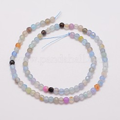 Natural Agate Bead Strands&nbsp;X-G-G882-4mm-C02