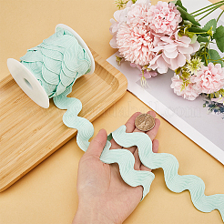 9 Yards Polyester Wavy Fringe Trim Ribbon&nbsp;OCOR-XCP0002-93B