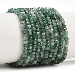 Natural Emerald Beads Strands&nbsp;G-B175-A19-2x3mm