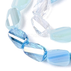 Electroplate Mixed Styles Glass Beads Strands&nbsp;EGLA-N022-10A-A05