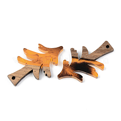 Resin & Walnut Wood Pendants&nbsp;RESI-S389-008A-A01