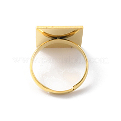 Stainless Steel Tarot Card Adjustable Ring for Women&nbsp;RJEW-WH0001-018G-06