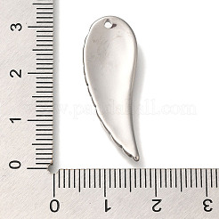 304 Stainless Steel Rhinestone Pendants&nbsp;STAS-P371-060P