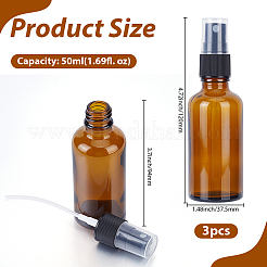 Glass Essential Oil Empty Spray Bottles&nbsp;MRMJ-GF0001-70B
