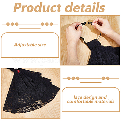 Ruffled Lace Neck Collar&nbsp;AJEW-WH0696-054A