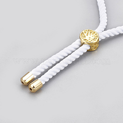 Cotton Cord Bracelet Making&nbsp;KK-F758-03L-G