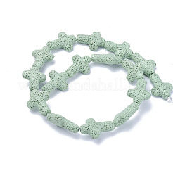 Natural Lava Rock Beads Strands&nbsp;G-L498-E15