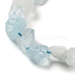 Raw Rough Natural Aquamarine Beads Strands&nbsp;G-P528-B10-01