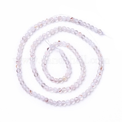 Natural Quartz Crystal Beads Strands&nbsp;LS-G-L581A-003B