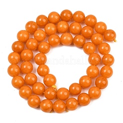 Dyed Natural White Jade Beads Strands&nbsp;GG-CBAD029-A08-8mm