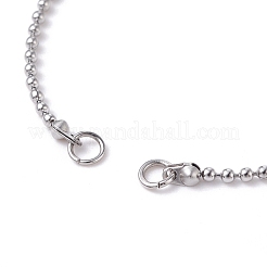 Tarnish Resistant 304 Stainless Steel Ball Chains&nbsp;AJEW-JB01095