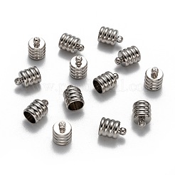 Brass Cord Ends&nbsp;LS-KK-D218-11x8-P