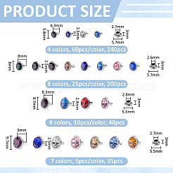 515Pcs 23 Styles Iron & Brass Garment Rivets&nbsp;DIY-PH0036-70