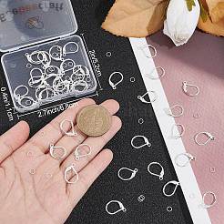 50Pcs Brass Leverback Earring Findings&nbsp;KK-BBC0005-72S