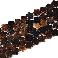 Natural Tiger Eye Beads Strands&nbsp;G-N257-24A-03