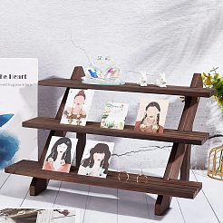 DIY 3 Tier Wooden Display Riser Kit&nbsp;ODIS-WH0029-25B