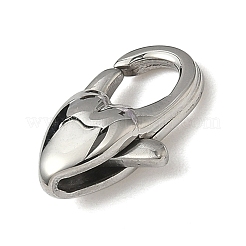 304 Stainless Steel Lobster Claw Clasps&nbsp;STAS-D069-03B-P