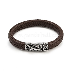 Microfiber Leather Bracelets for Men Women&nbsp;BJEW-H631-03AS-02