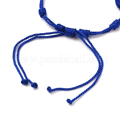 Adjustable Braided Nylon Cord Bracelet Making&nbsp;AJEW-JB00758-04