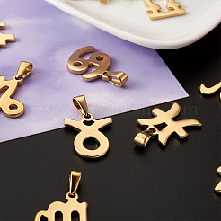 304 Stainless Steel Pendants&nbsp;STAS-BT0001-06G