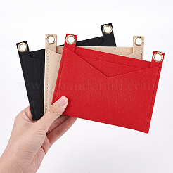 3Pcs 3 Colors Felt Bags Organizer Insert&nbsp;PURS-WR0006-82B
