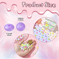Plastic Spacer Beads&nbsp;KY-CJC0012-07