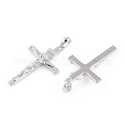 Rhodium Plated 925 Sterling Silver Pendants&nbsp;STER-T007-41P