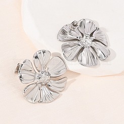 Valentine's Day 304 Stainless Steel Stud Earrings&nbsp;EJEW-C184-01B-P
