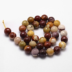 Natural Mookaite Beads Strands&nbsp;X-G-D840-30-6mm