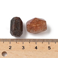 Natural Gold Black Rutilated Quartz Beads&nbsp;G-D307-A02