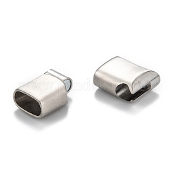 Tarnish Resistant 316 Surgical Stainless Steel Magnetic Clasps with Glue-in Ends&nbsp;X-STAS-F269-01MP