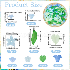 DIY Flower Leaf Findings Kits&nbsp;DIY-BM0001-12B