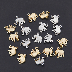20Pcs 2 Color Brass Charms&nbsp;KK-HY0001-42