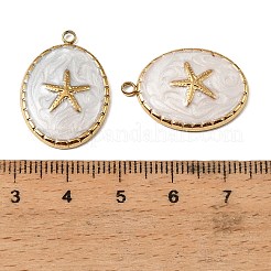 304 Stainless Steel Enamel Pendants&nbsp;STAS-I371-02G-02