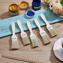 150Pcs Paint Wood Brushes&nbsp;AJEW-WA0003-45