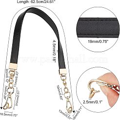 Imitation Leather Bag Handles&nbsp;FIND-WH0070-08D