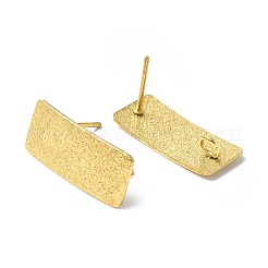 Ion Plating(IP) 304 Stainless Steel Stud Earring Finding&nbsp;STAS-B034-07G
