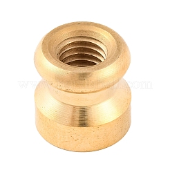 Golden Tone Round Wax Seal Brass Stamp Heads&nbsp;AJEW-S087-02G-06
