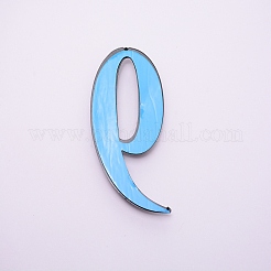 Plastic & PVC Number Sign Labels&nbsp;KY-WH0023-B09-03